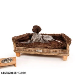 51 Degrees North Rattan Cover Bed -Katzen Hundebedarf Geschäft 51 degrees north rattan cover bed 212411 0500 none