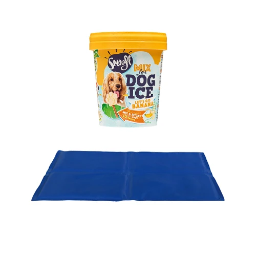 Kombi-Deal: Trixie Kühlmatte + Smoofl Hunde-Eiscreme 3 Kombi-Deal: Trixie Kühlmatte + Smoofl Hunde-Eiscreme