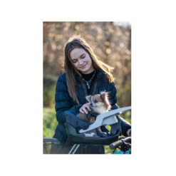 Dogrider Dog Seat + Korb - Grau -Katzen Hundebedarf Geschäft dogrider dog seat mand grijs 174364 0500 none