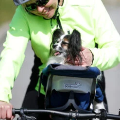 Dogrider Dog Seat + Korb - Grau -Katzen Hundebedarf Geschäft dogrider dog seat mand grijs 180271 0500 none