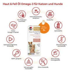 Doppelherz Haut & Fell Öl Omega-3 Für Katzen Und Hunde -Katzen Hundebedarf Geschäft doppelherz haut fell oel fuer katzenhunde 195068 0500 none