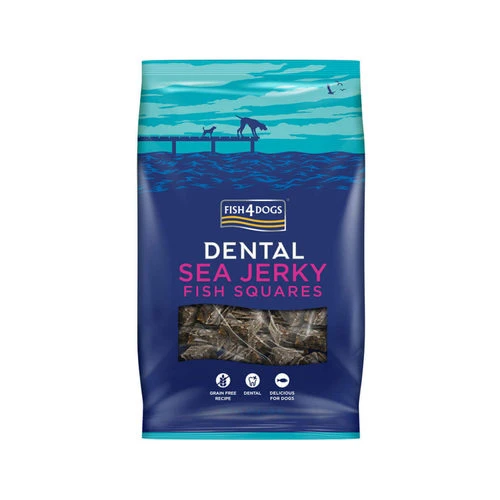 Fish4Dogs Dental - Sea Jerky Fish Squares 3 Fish4Dogs Dental - Sea Jerky Fish Squares
