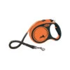 Flexi Rollleine XTREME - Tape Leash Orange -Katzen Hundebedarf Geschäft flexi rollijn xtreme tape leash orange 176485 0500 none
