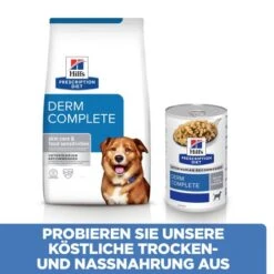 Hill's Derm Complete - Prescription Diet - Canine -Katzen Hundebedarf Geschäft hills derm complete prescription diet canine 211640 0500 none