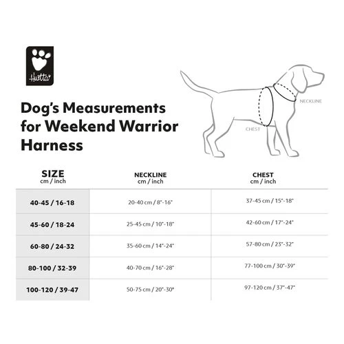 Hurtta - Geschirr Weekend Warrior Winter - Bilberry 6 Hurtta - Geschirr Weekend Warrior Winter - Bilberry – Bild 4