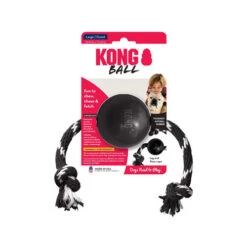 KONG Extreme Ball Mit Seil -Katzen Hundebedarf Geschäft kong extreme bal met touw 181819 0500 none
