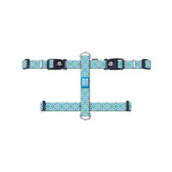 Max & Molly H-Geschirr - Retro Blue