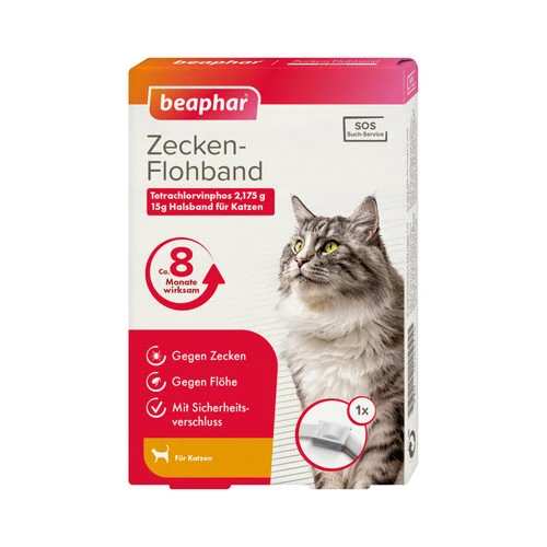 Beaphar Zecken-Flohband Katze 3 Beaphar Zecken-Flohband Katze