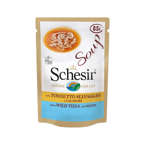 Schesir Katzensuppe - Thunfisch & Tintenfisch 3 Schesir Katzensuppe - Thunfisch & Tintenfisch