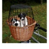 Trixie Fahrradkorb -Katzen Hundebedarf Geschäft trixie fietsmand met draadkap 109060 0500 none